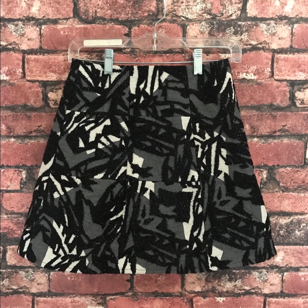 Zara Mini Skirt in Black, White, and Grey
